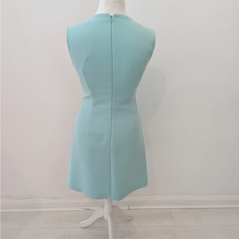 Karen Millen Mint Green Mini Dress - Picture 3 of 4